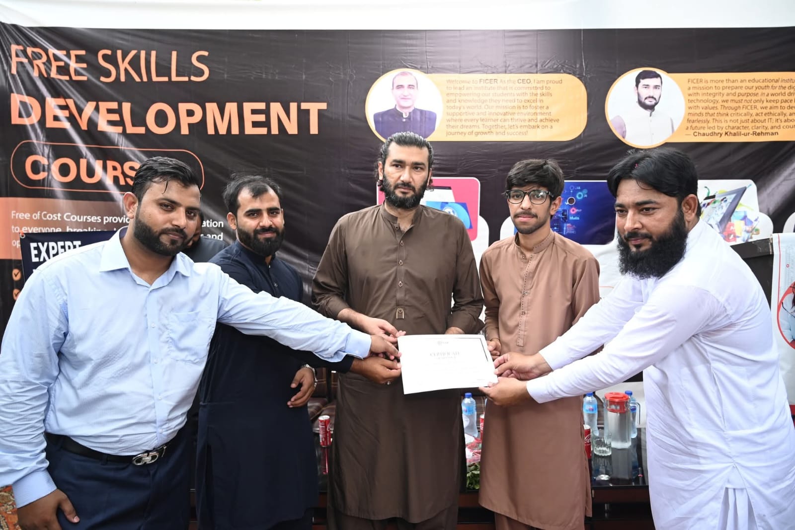 Receiving Certificate